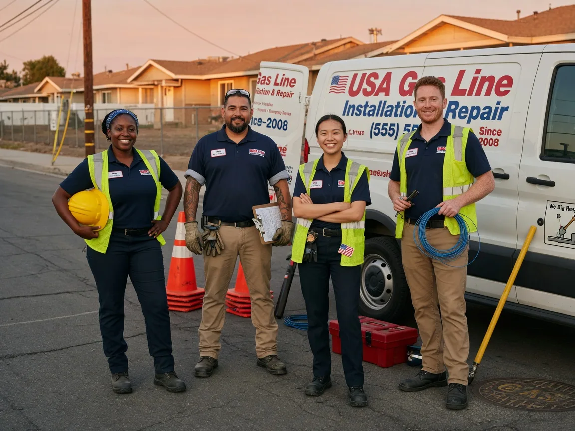 Gas Line Installation company in Nottingham, MD